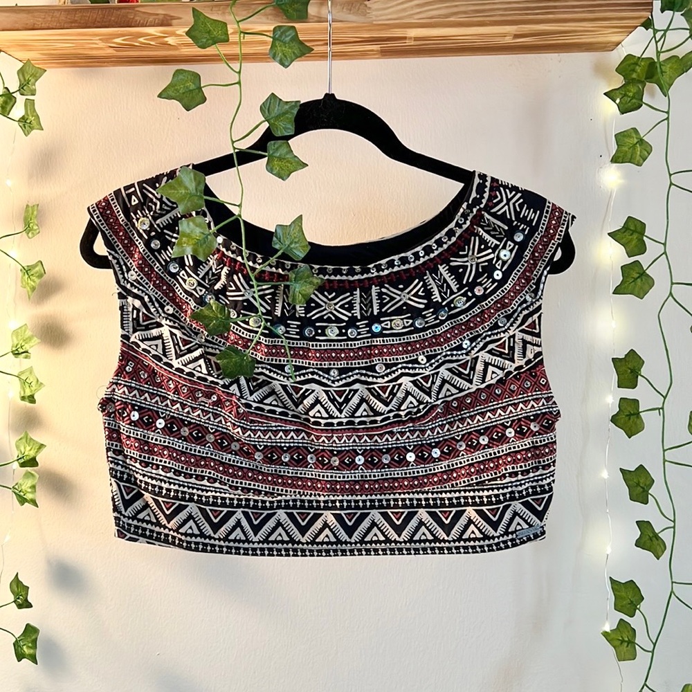 🌊Billabong Sequin Festival Crop Top🌊